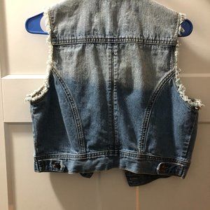 Distressed JEan Jacket